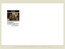 Tablet Screenshot of kunsthaus-fischinger.de